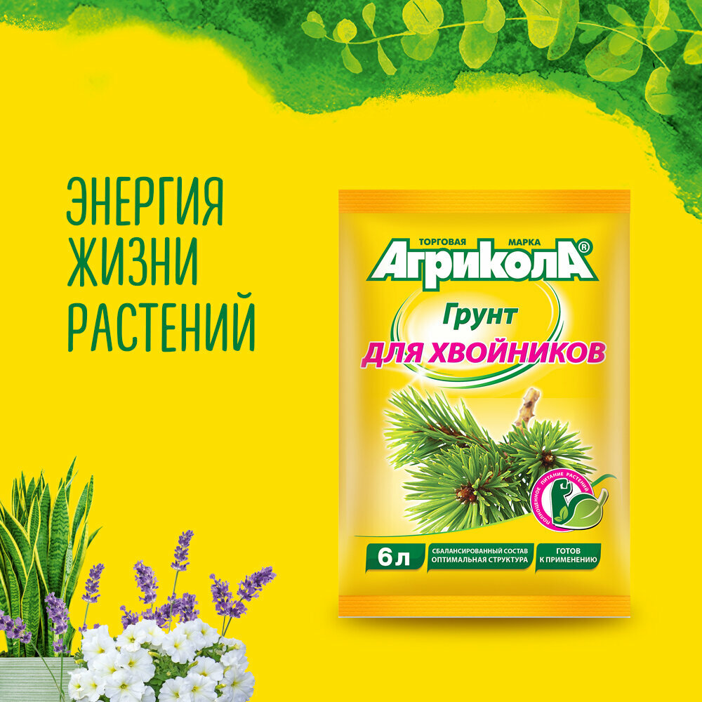 Агрикола грунт для хвойных (6 л)