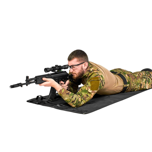 фото Коврик каремат тактический / нескользящий коврик / black blackhawk!