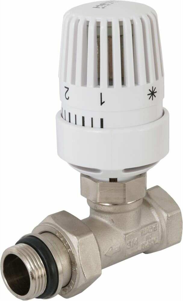 фото Комплект терморегулирующий Heizen 3/4 прямой для радиатора