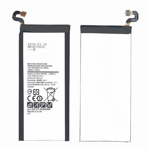 Аккумуляторная батарея EB-BG928ABE для Samsung Galaxy S6 Edge+, S6 Edge Dual Sim 3000mah аккумулятор для samsung galaxy s6 edge sm g925f galaxy s6 edge sm g9250 eb bg925aba 2600 mah