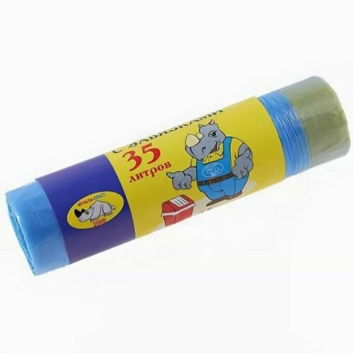 Мультипласт Мешки для мусора на 35л 15шт в рулоне 285₽