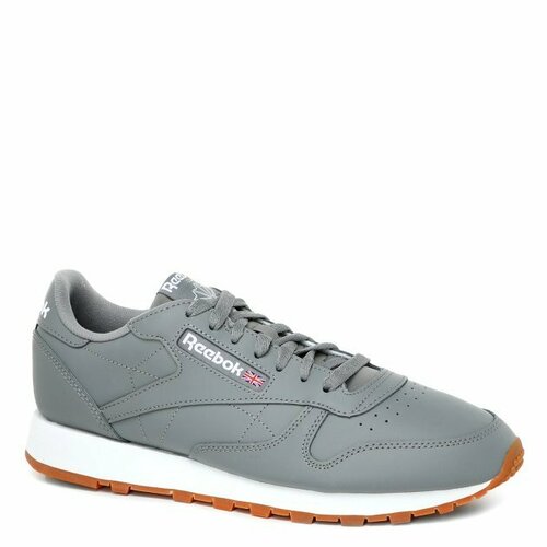 фото Кроссовки reebok reebok classic leather, размер 40,5 eu, серый