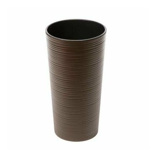 Кашпо высокое LILIA dluto пластмассовое