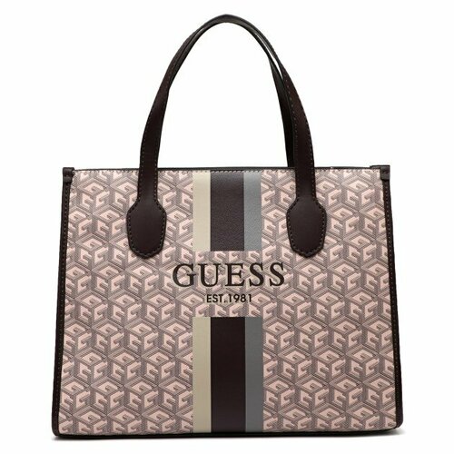 Сумка тоут GUESS, розовый