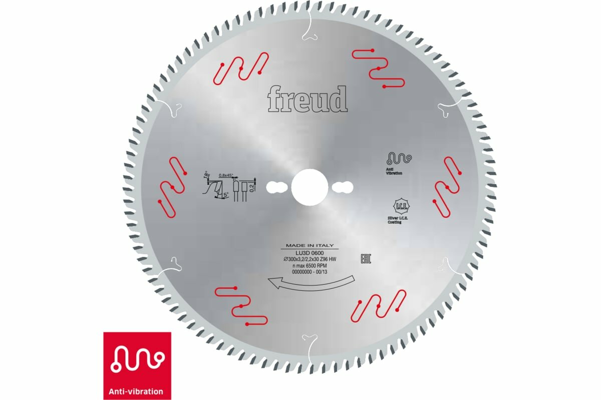 Freud Пила дисковая 300x32x30 Z96 HM Lu3D 0600