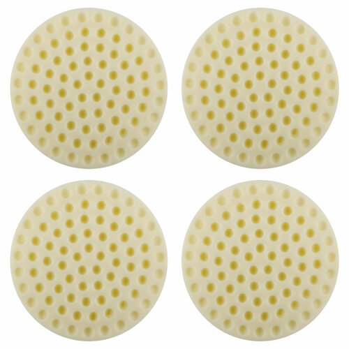 Протектор настенный набор 4 шт молочный Защитные силиконовые накладки от сколов и повреждений защита от ударов дверной ручки 301₽