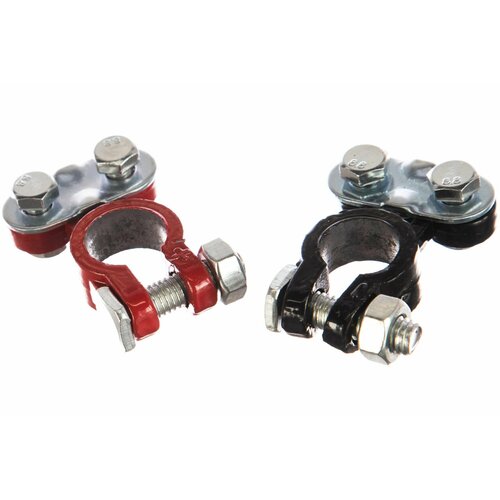 Клема аккумулятора 2 штуки с зажимом АвтоDело 44642 23703 395₽