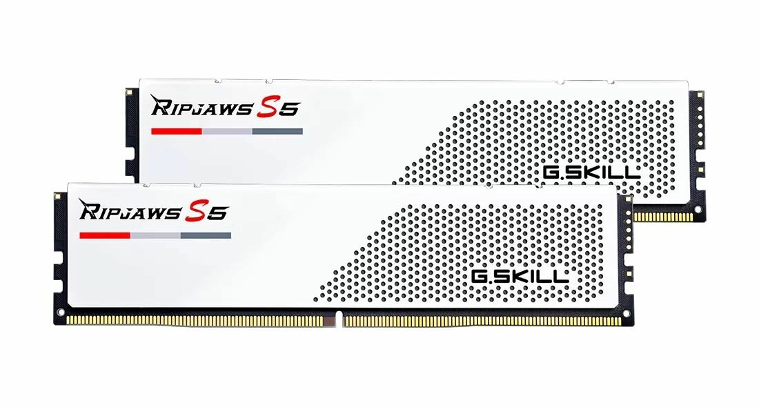 G.Skill Оперативная память RIPJAWS S5 DDR5 5600МГц 2x16 ГБ (F5-5600J4040C16GX2-RS5W)