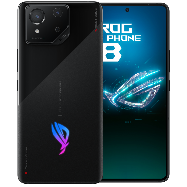 Смартфон ASUS ROG Phone 8 12/256 Гб Phantom Black, CN версия Tencent, Dual nano SIM, Поддержка русского языка и сервисов Google