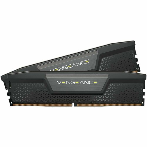 Модуль памяти DIMM 64Gb 2х32Gb DDR5 PC52800 6600MHz Corsair Vengeance Black CMK64GX5M2B6600C32 41900₽