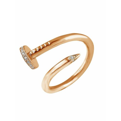 Кольцо PAVLOVA jewelry, серебро, 925 проба, размер 18.5