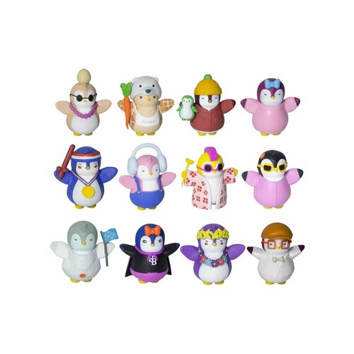 Фигурка-сюрприз Pudgy Penguins пластик, в домике-иглу, 7х7х8 см