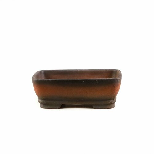 Горшок для бонсай Кадзивара 17,5х13,5х6 см коричневый