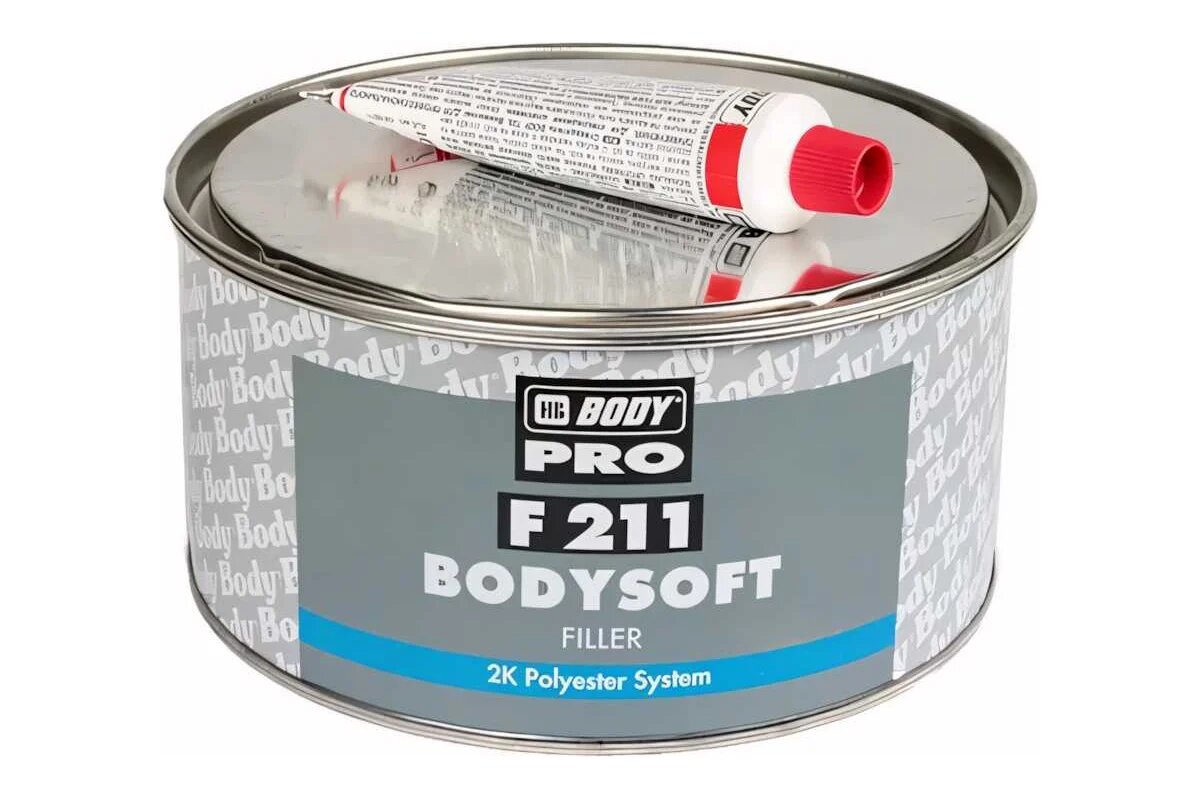 HB BODY Шпатлевка PRO F211 SOFT 3кг 2112300003