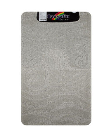 Комплект ковриков для ванной комнаты санакс 00317 CLASSIC UNI 202018 двойной серый