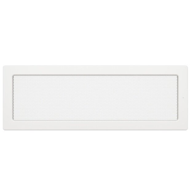 Вентиляционная решетка для камина FIRE&WOOD (Беларусь) Белая 17х49 см