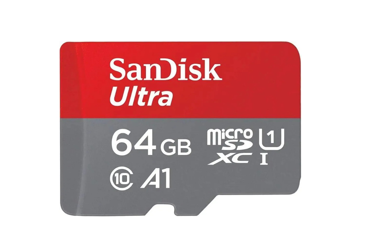 Карта памяти Transflash (MicroSDXC) Card_ 64 GB Class 10 Sandisk Ultra 140 MB/s