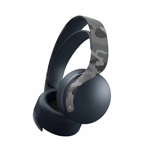 Беспроводные игровые наушники Sony PS5 Pulse 3D серый камуфляж 9594₽