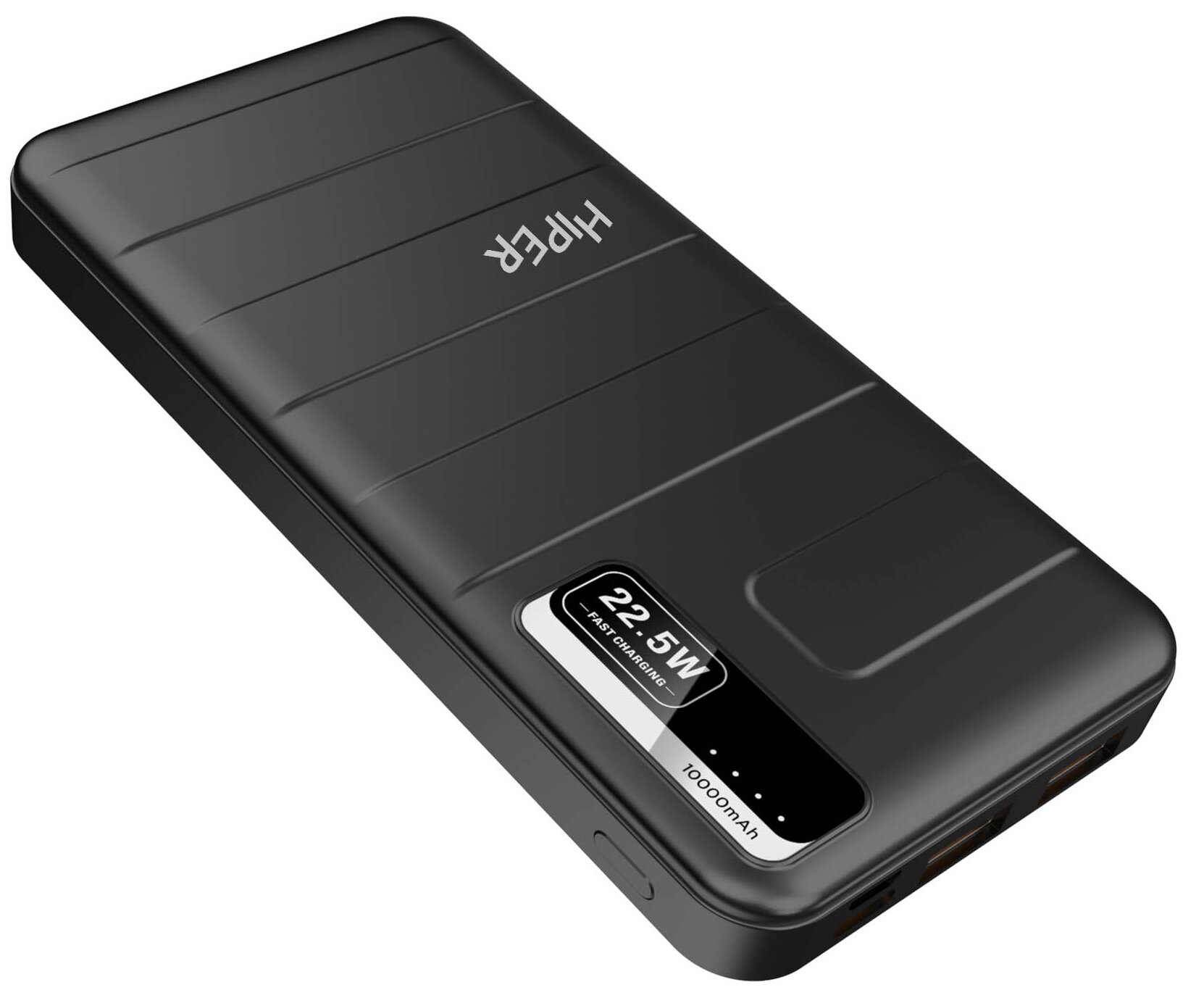 Внешний аккумулятор Hiper STX 10000 PowerBank черный 10000 мАч быстрая зарядка