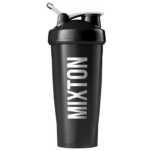 InMixton Шейкер спортивный с шариком 1000 мл (черный)