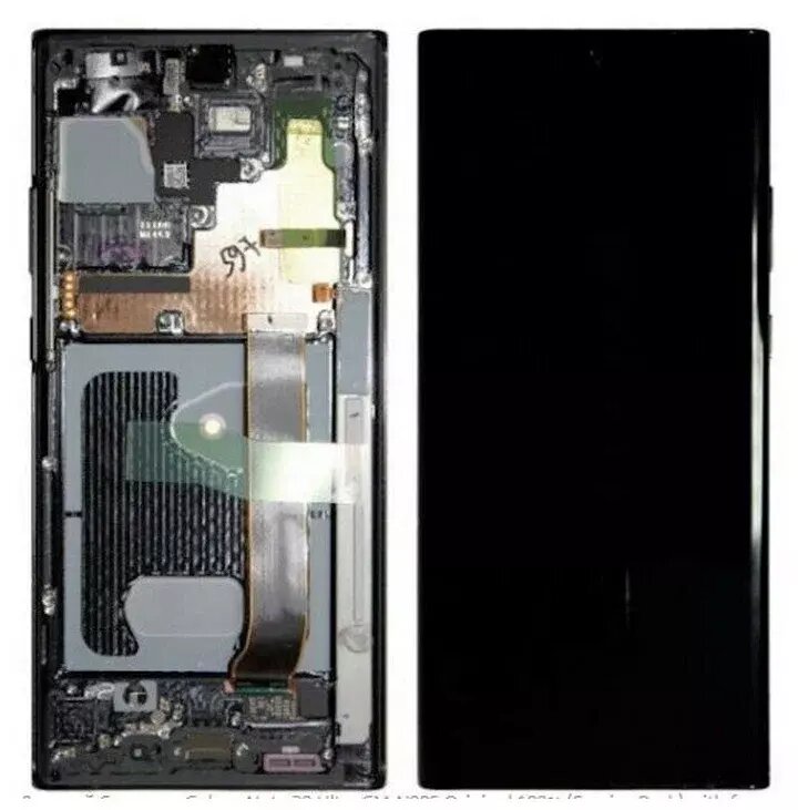 Дисплей для Samsung N985F/N986F (Note 20 Ultra) модуль Черный - OR (SP)