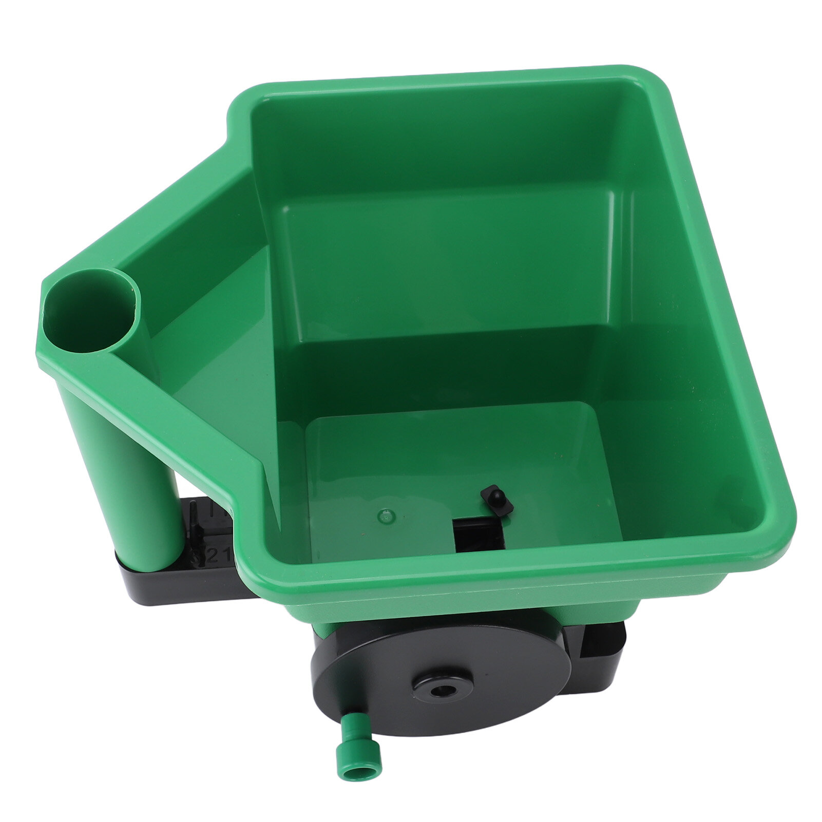 Изображение Hand Spreader 3L Manual Small Labor Saving Handheld Lawn Garden for Fertilizer Salt Green