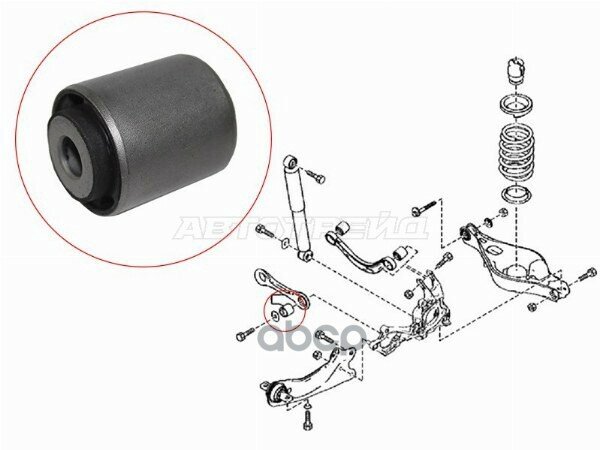 Сайлентблок Mazda 6 02-12 / 6 MPS 05-07 Sat арт. ST-GS1D-28-500A-B
