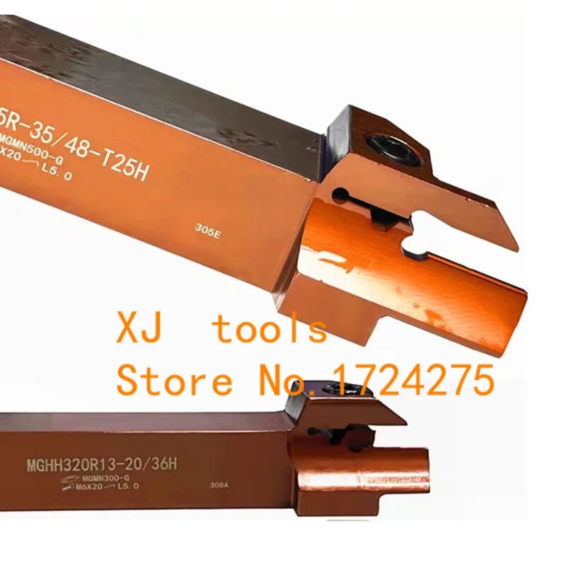 MGHH216R MGHH320R MGHH420R MGHH325R MGHH425R Держатель резки с торцевой поверхностью из пружинной стали Механический токарный станок большой диапазона 25 мм-400 мм, MGHH325, 98-160, No Insert