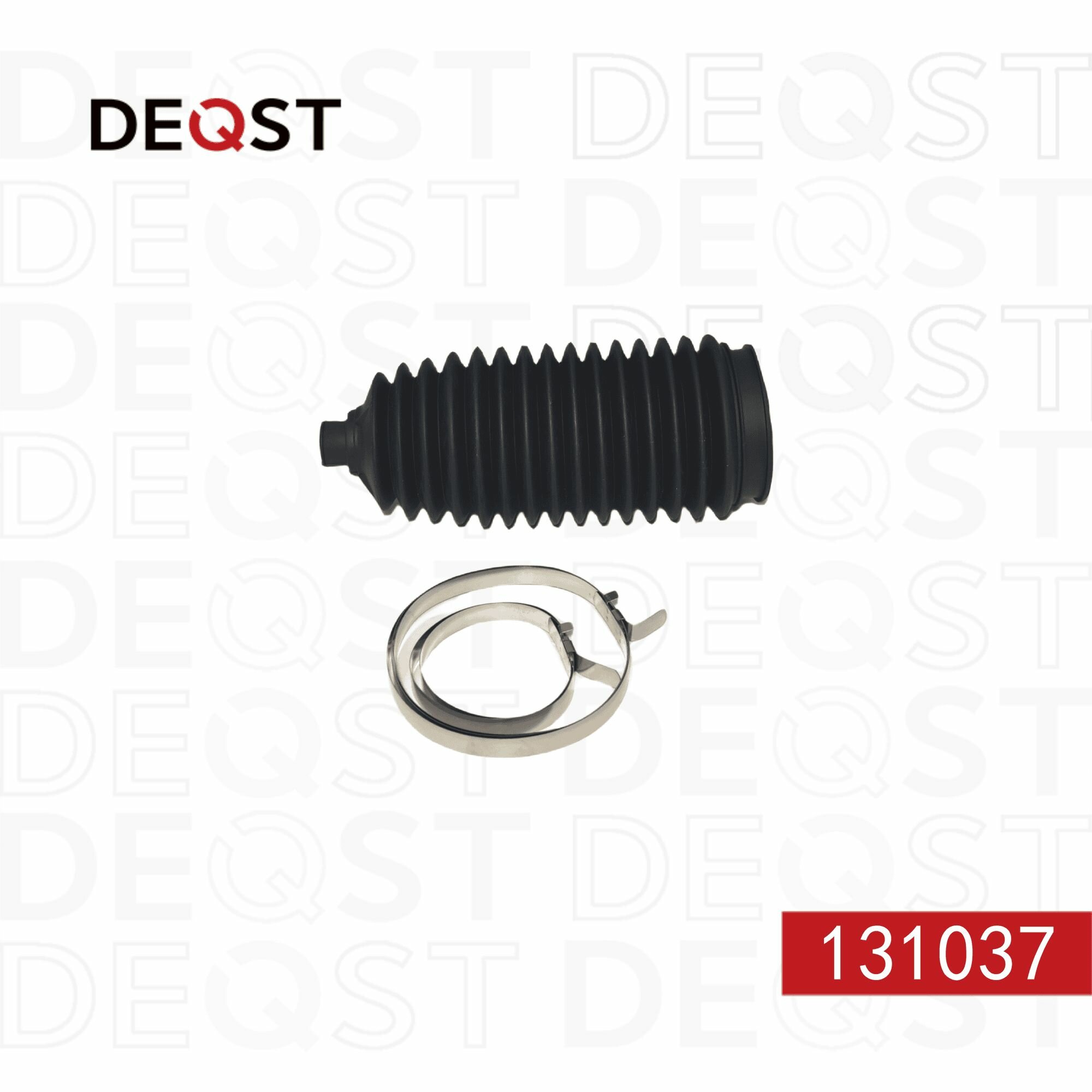 Пыльник рулевой рейки Deqst 131037 с хомутами Mazda 6 GH Honda Accord VIII
