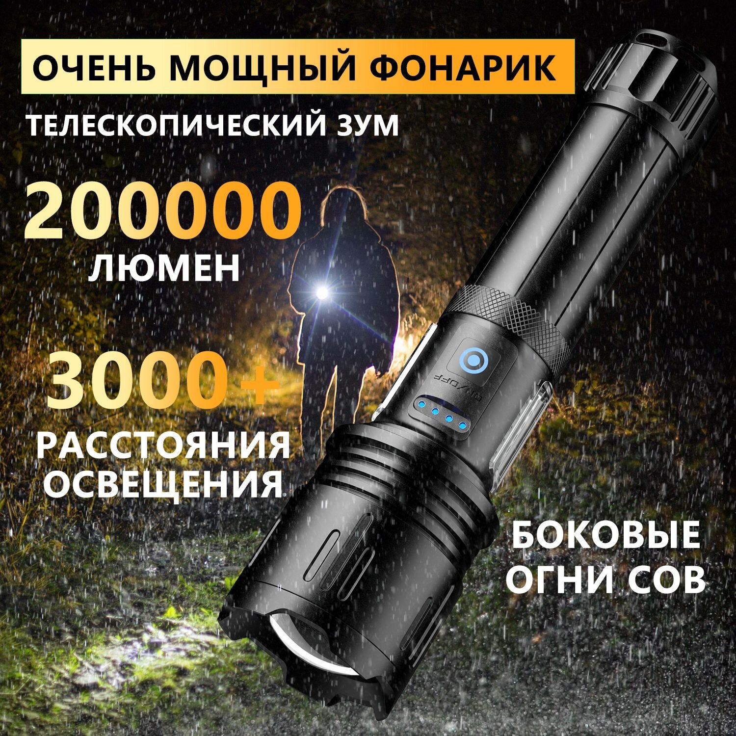 Фонарь-прожектор