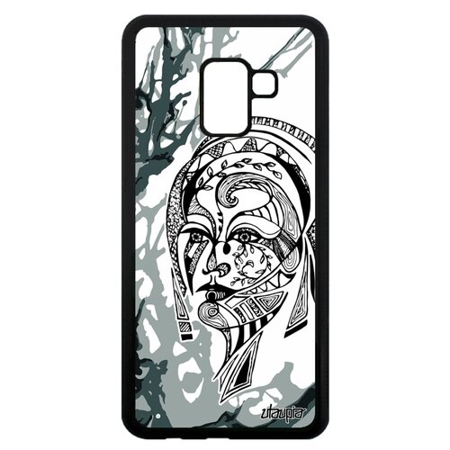 фото Чехол на смартфон galaxy a8 2018, "портрет женщины" этнический woman utaupia
