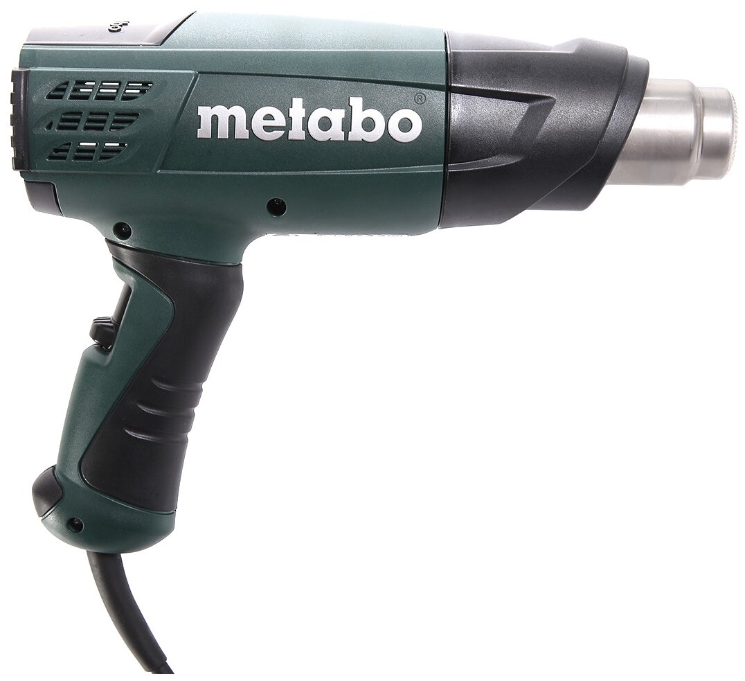 Строительный фен Metabo H 16-500, 1600 Вт темно-зеленый - фотография № 2