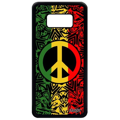 фото Чехол для смартфона galaxy s8, "peace and love" мандала символ utaupia