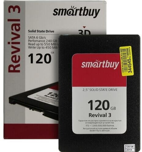 SSD Smartbuy Revival 3 120 Гб SB120GB-RVVL3-25SAT3