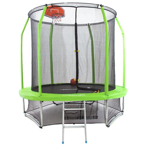 фото Батут domsen fitness gravity basketball 12ft (green)