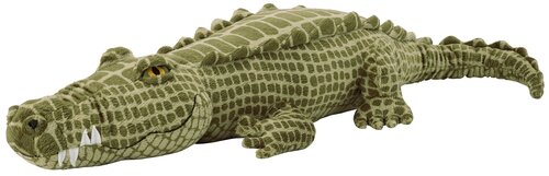 Мягкая игрушка ИКЕА ЭТТЕМЭТТ Крокодил, 80 см, зелeный