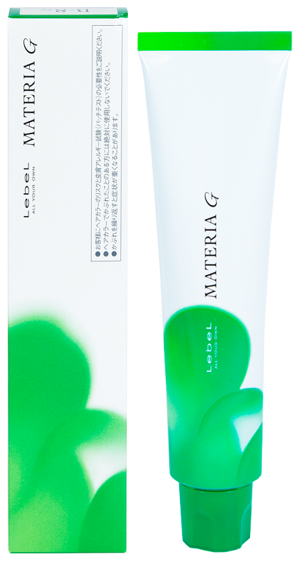 Lebel Cosmetics Materia Grey - PBe перманентная краска для седых волос, зеленый