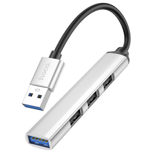 Разветвитель USB для ноутбука 4 порта/ HUB/ переходник