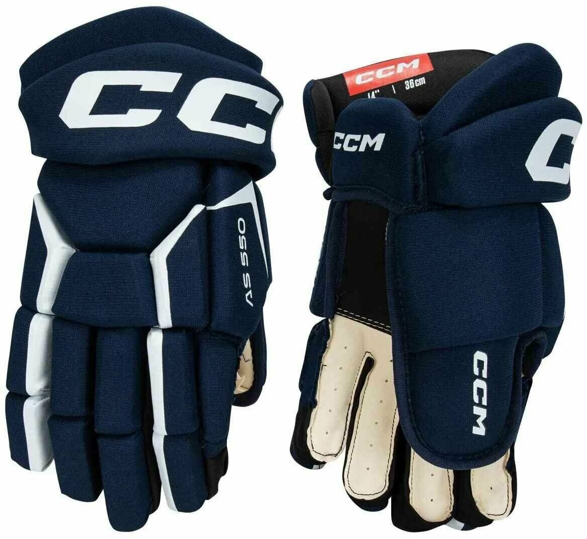 Перчатки Ccm Tacks As 550 Sr (Nav/Wht 13")