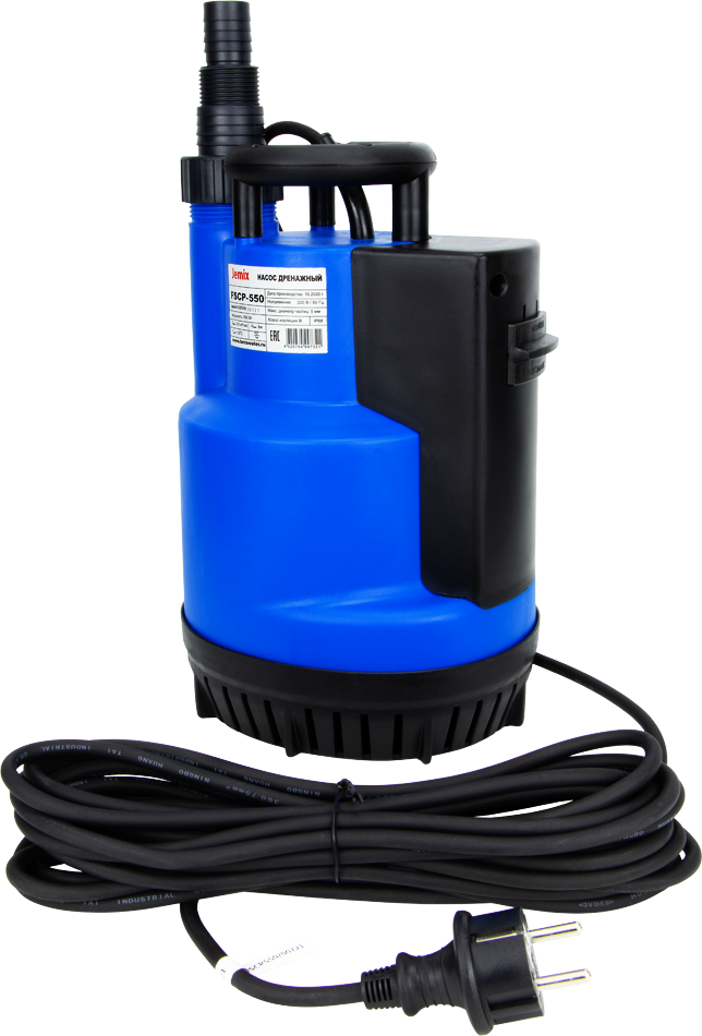 Дренажный насос для чистой воды JEMIX FSCP-400 (400 Вт)