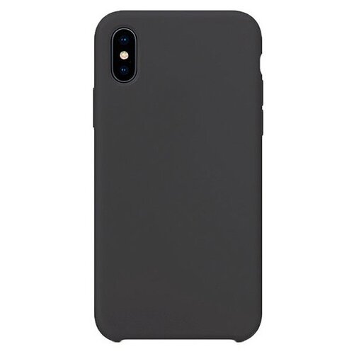 фото Силиконовый чехол silicone case для iphone x / xs, угольно-серый grand price