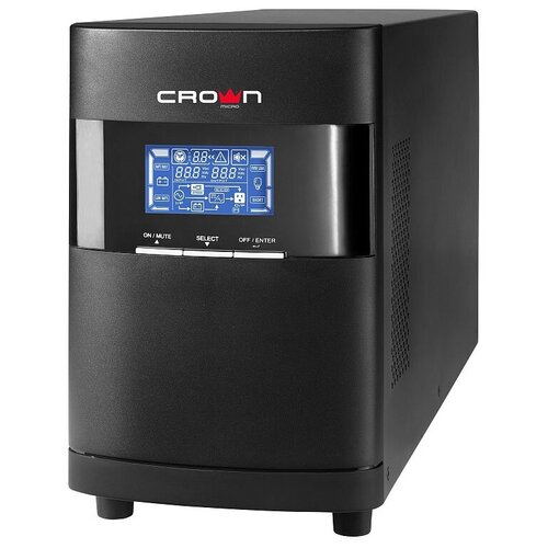 фото Ибп с двойным преобразованием crown micro cmuoa-350-1k iec