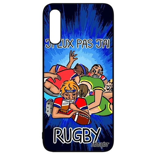 фото Чехол для мобильного samsung galaxy a50, "не могу - у меня регби!" игра шутка utaupia