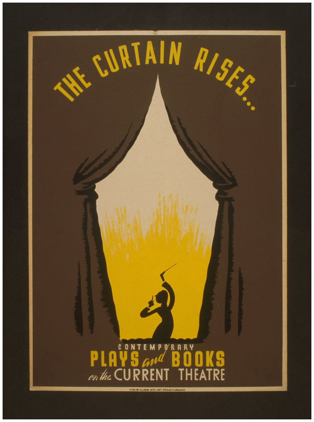 Постер / Плакат / Картина на холсте Современный театр