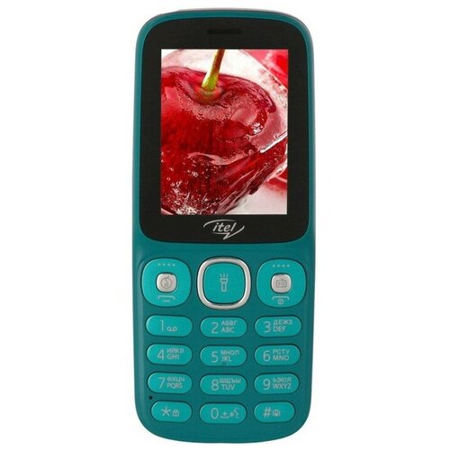 Сотовый телефон Itel it5026 24 2 sim microSD 008 Мп BT FM 1200 мАч зеленый 255800₽