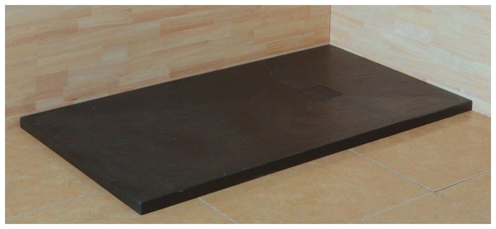 Поддон RGW Stone Tray ST-0109G 100*90 черный