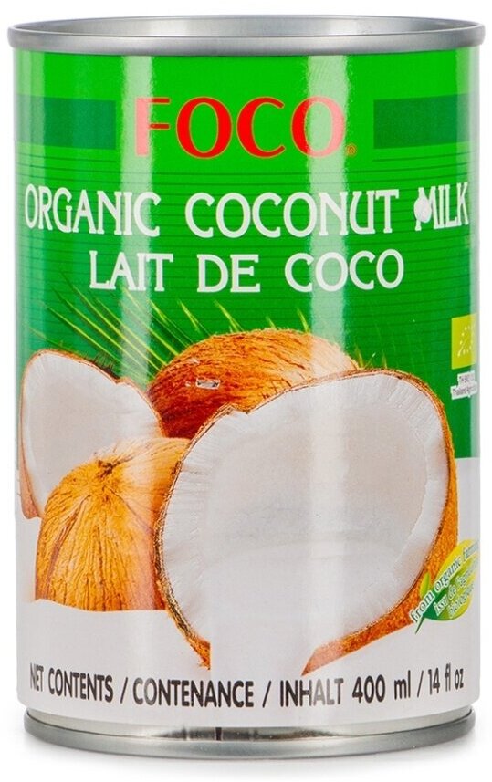 Кокосовое молоко Organic FOCO 10-12%