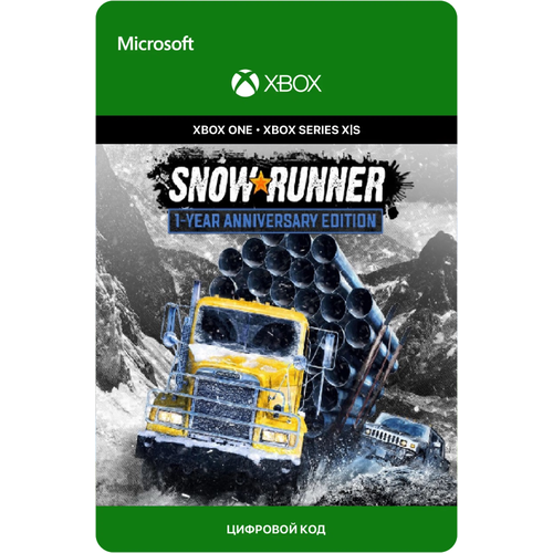 игра forza horizon 5 premium edition для xbox one series x s египет русский перевод электронный ключ Игра SnowRunner + Anniversary Edition для Xbox One/Series X|S (Турция), русский перевод, электронный ключ