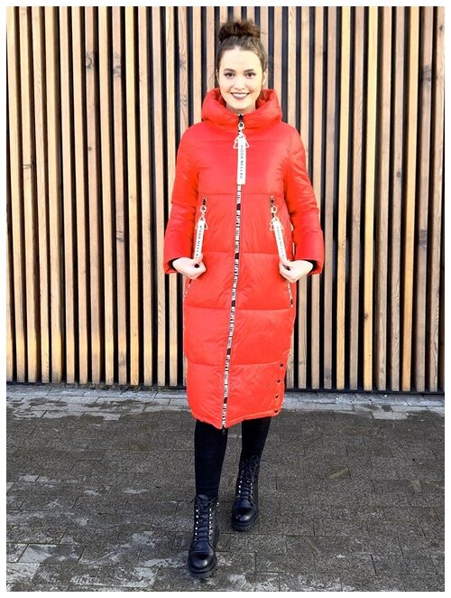 Пальто  VO-TARUN, размер 44/46, красный
