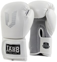 Перчатки бокс.(иск.кожа) Jabb JE-4056/Eu Air 56 белый 8ун.